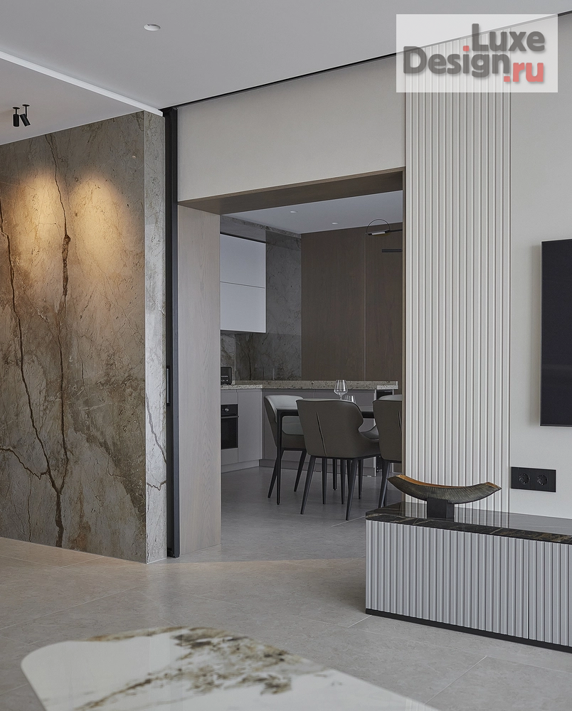 Дизайн интерьера апартаментов "Апартаменты для отдыха в стиле современного минимализма" (фото 1)