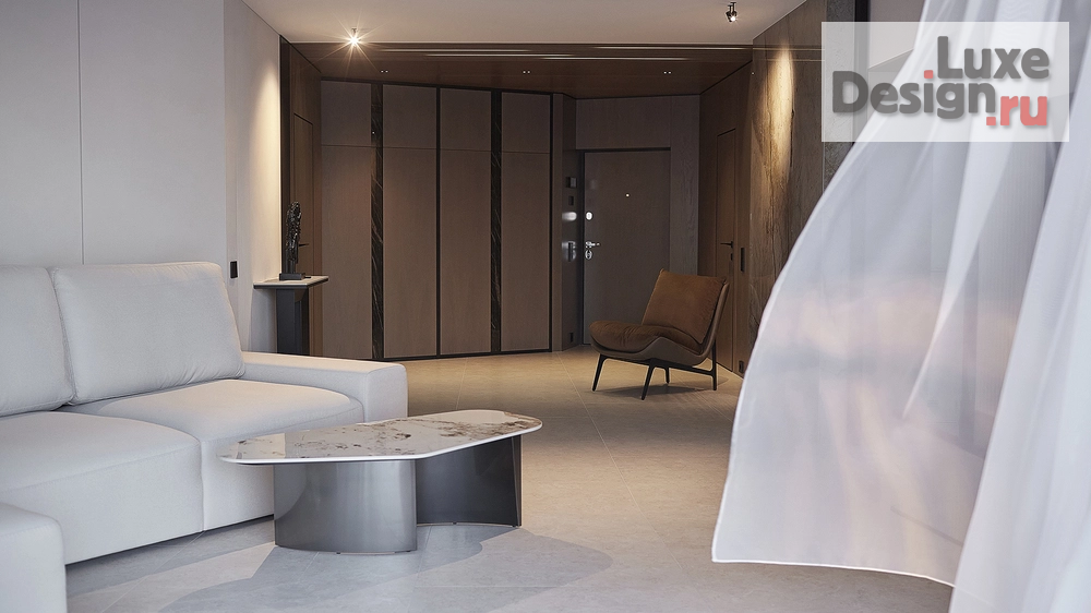 Дизайн интерьера апартаментов "Апартаменты для отдыха в стиле современного минимализма" (фото 8)