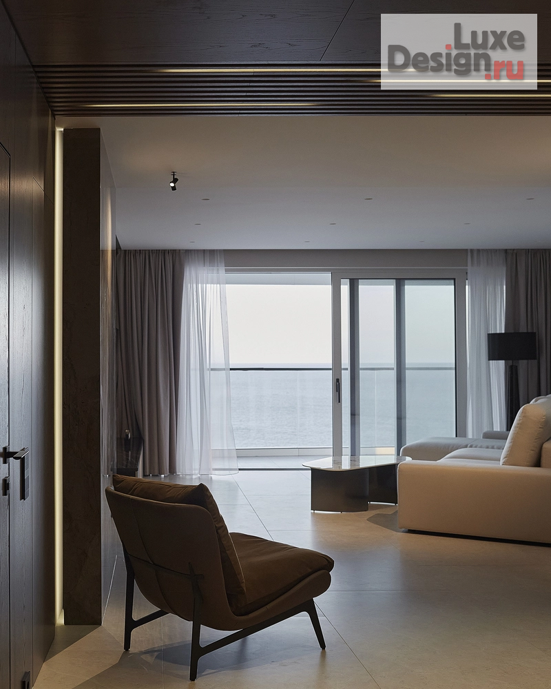 Дизайн интерьера апартаментов "Апартаменты для отдыха в стиле современного минимализма" (фото 11)