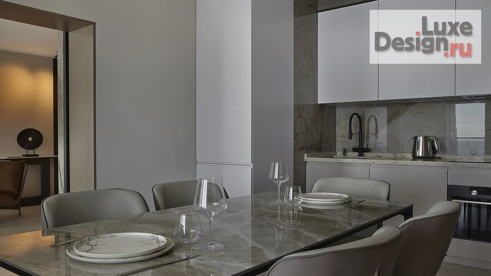 Дизайн интерьера апартаментов "Апартаменты для отдыха в стиле современного минимализма" (фото 17)