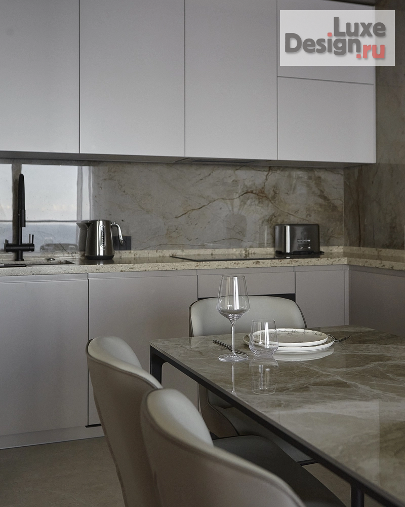 Дизайн интерьера апартаментов "Апартаменты для отдыха в стиле современного минимализма" (фото 29)