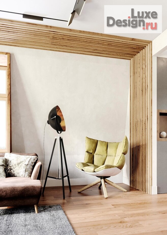 Дизайн интерьера апартаментов "Немного солнца в холодной воде" (фото 6)