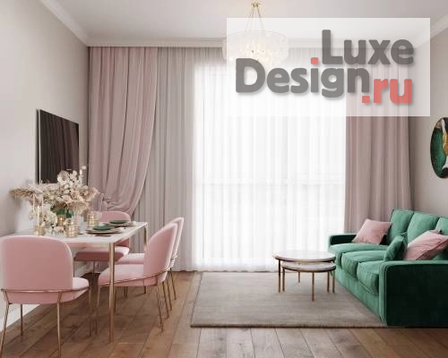 Дизайн интерьера квартиры студии "Студия в ЖК Хорошевский" (фото 2)