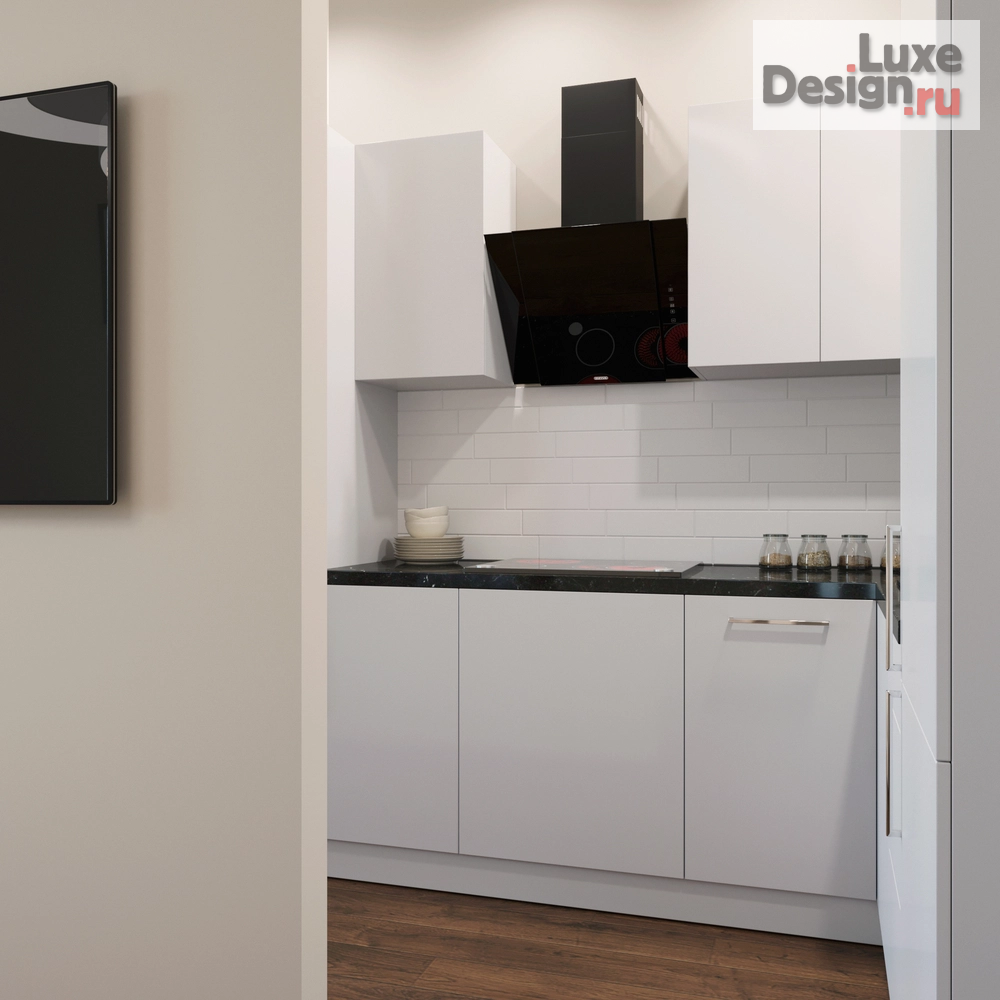 Дизайн интерьера однокомнатной квартиры "Проект в ЖК "Фили Град"" (фото 4)