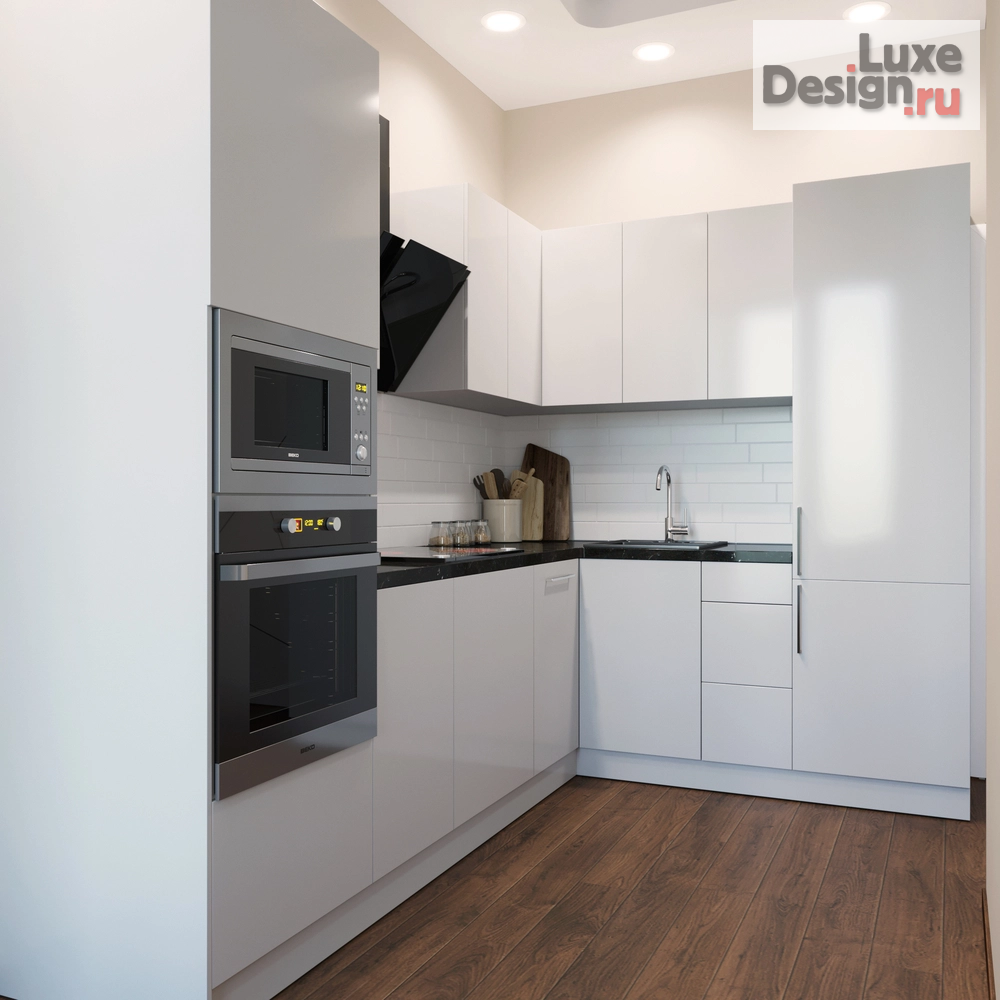 Дизайн интерьера однокомнатной квартиры "Проект в ЖК "Фили Град"" (фото 5)