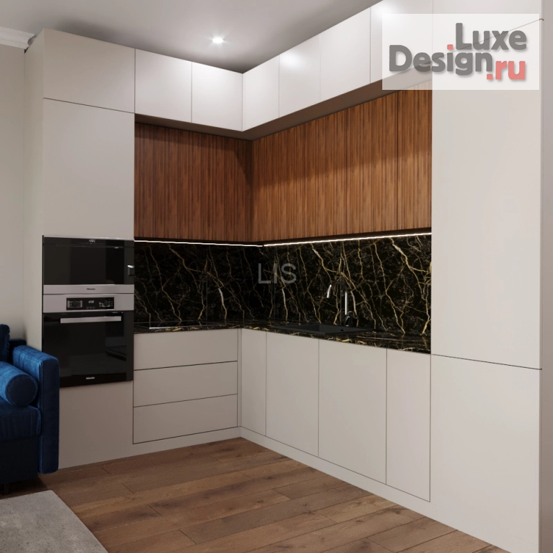 Дизайн интерьера квартиры "Проект квартиры в ЖК "Хорошевский"" (фото 3)