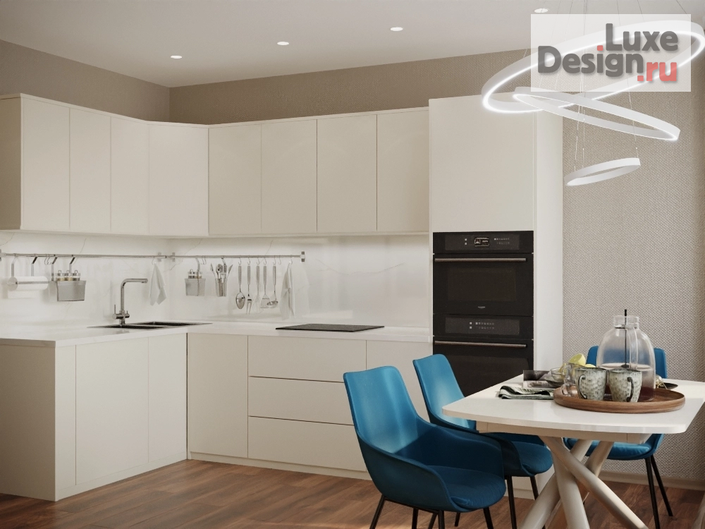 Дизайн интерьера двухкомнатной квартиры "Проект двухкомнатной квартиры" (фото 3)