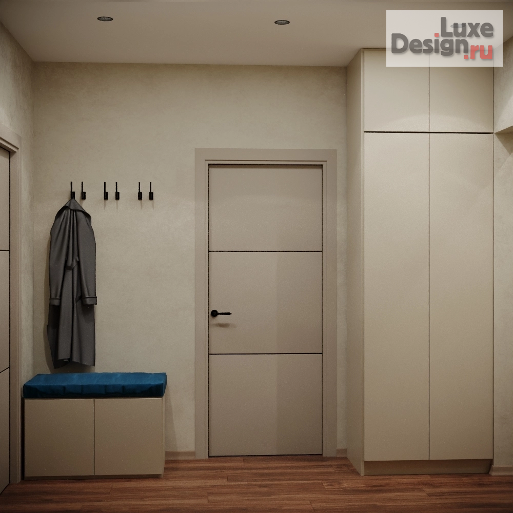 Дизайн интерьера двухкомнатной квартиры "Проект двухкомнатной квартиры" (фото 9)