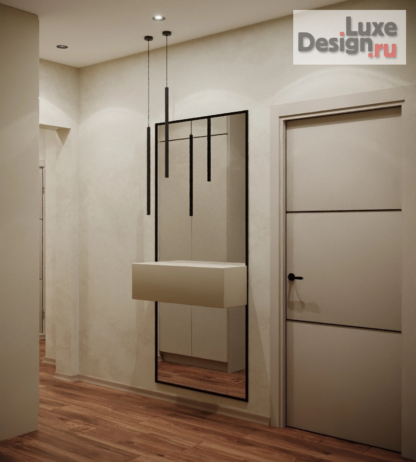 Дизайн интерьера двухкомнатной квартиры "Проект двухкомнатной квартиры" (фото 10)