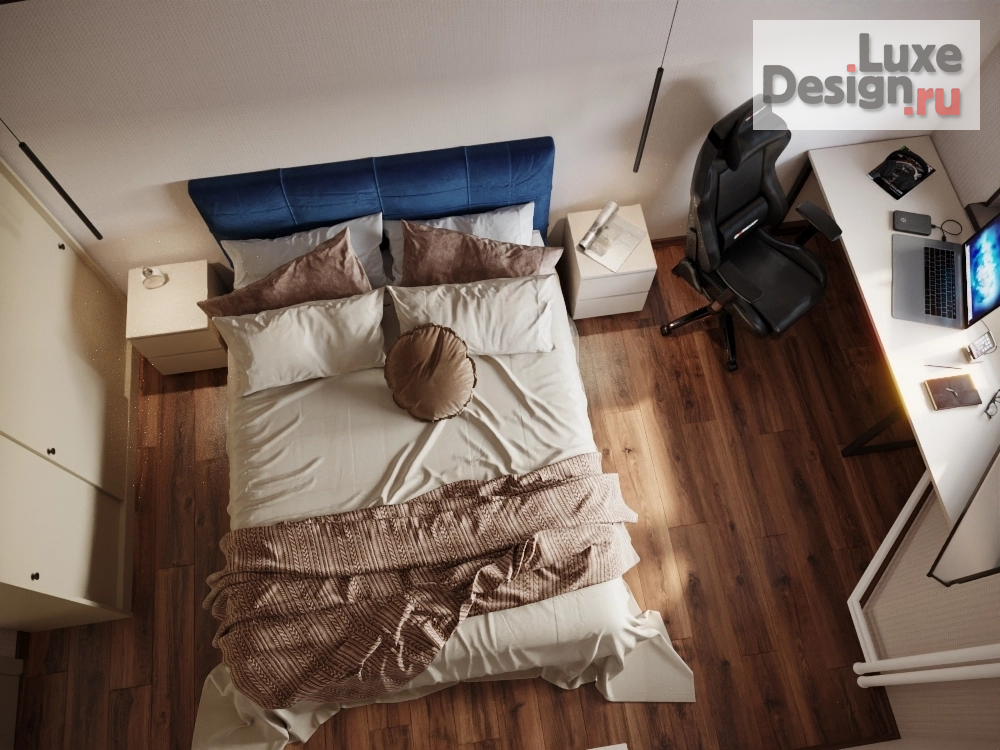 Дизайн интерьера двухкомнатной квартиры "Проект двухкомнатной квартиры" (фото 14)