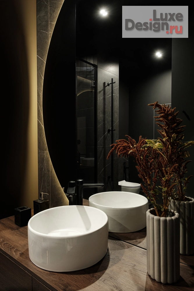 Дизайн интерьера четырехкомнатной квартиры "Дизайн интерьера четырехкомнатной квартиры "Интерьер в европейском стиле: пентхаус в центре Перми"" (фото 5)