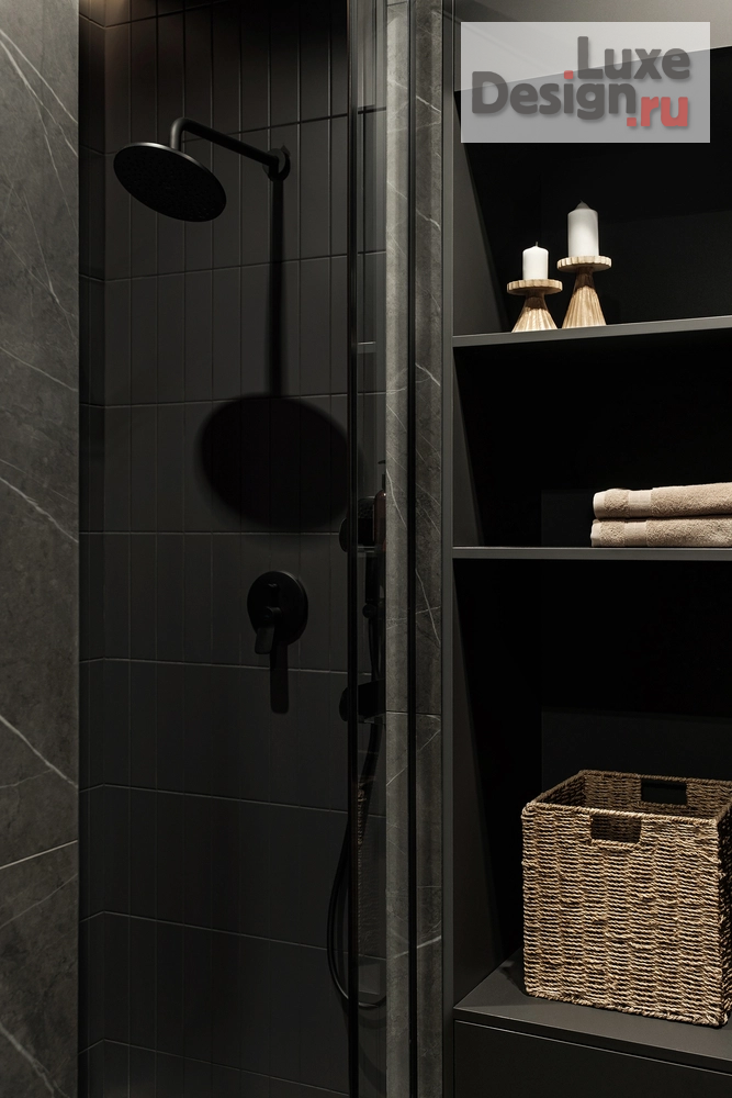 Дизайн интерьера четырехкомнатной квартиры "Дизайн интерьера четырехкомнатной квартиры "Интерьер в европейском стиле: пентхаус в центре Перми"" (фото 6)