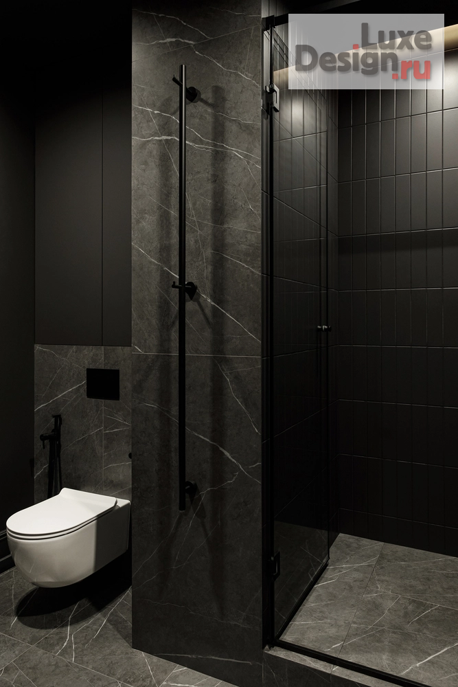 Дизайн интерьера четырехкомнатной квартиры "Дизайн интерьера четырехкомнатной квартиры "Интерьер в европейском стиле: пентхаус в центре Перми"" (фото 7)