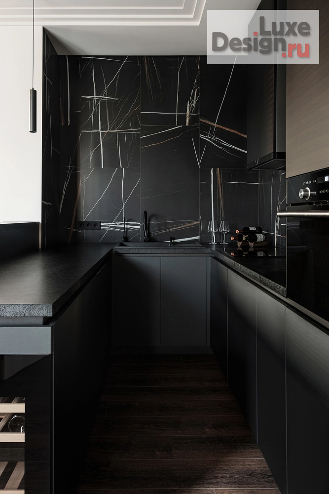 Дизайн интерьера четырехкомнатной квартиры "Дизайн интерьера четырехкомнатной квартиры "Интерьер в европейском стиле: пентхаус в центре Перми"" (фото 36)