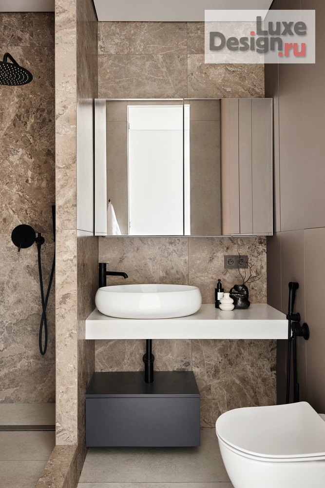 Дизайн интерьера трехкомнатной квартиры "Квартира в ЖК «Премьер»" (фото 2)