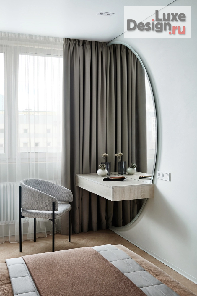 Дизайн интерьера трехкомнатной квартиры "Квартира в ЖК «Премьер»" (фото 7)