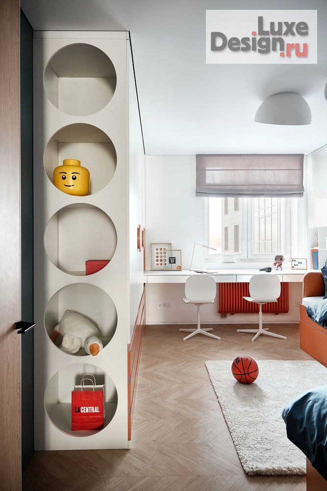 Дизайн интерьера трехкомнатной квартиры "Квартира в ЖК «Премьер»" (фото 17)