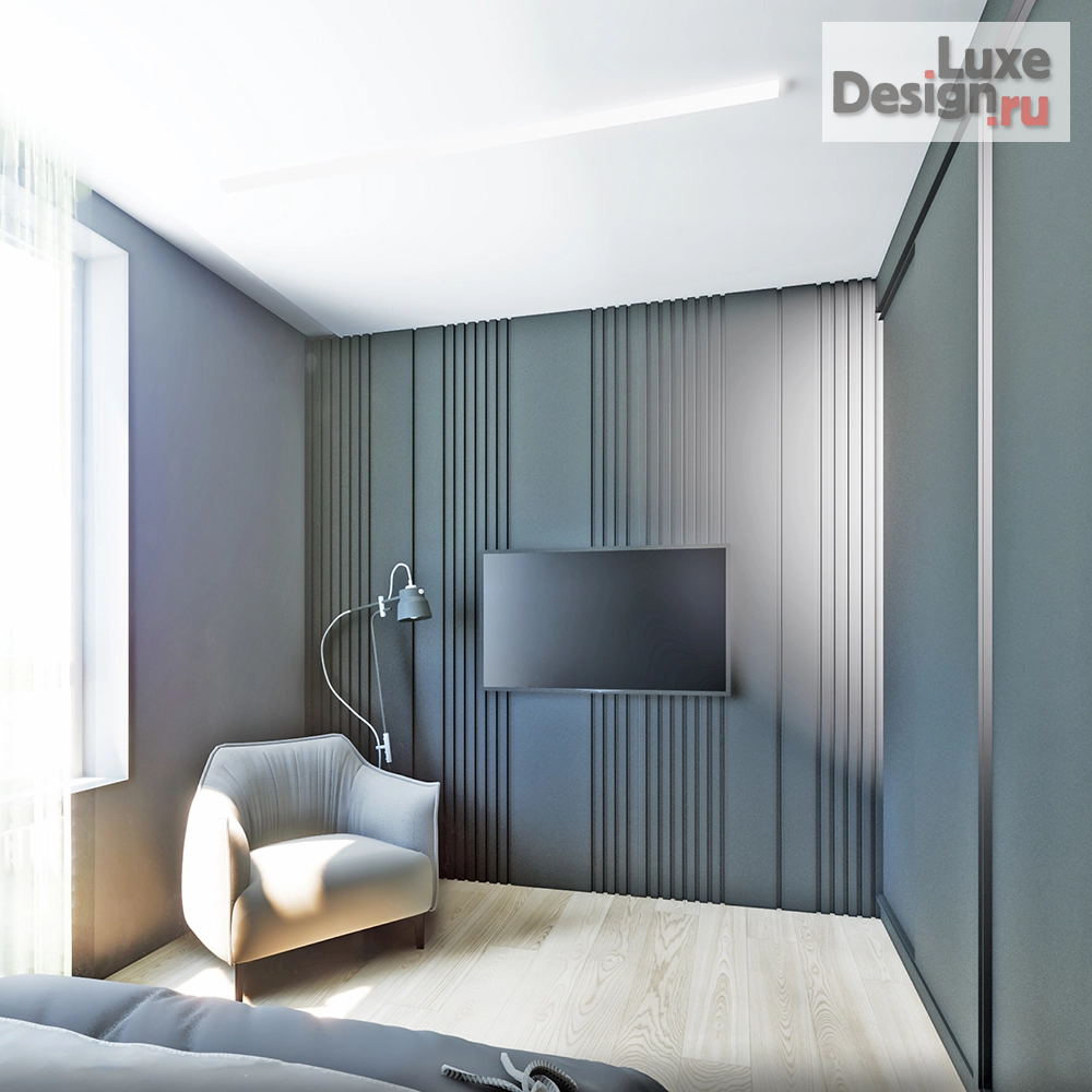 Дизайн интерьера трехкомнатной квартиры "Функциональный минимализм" (фото 11)