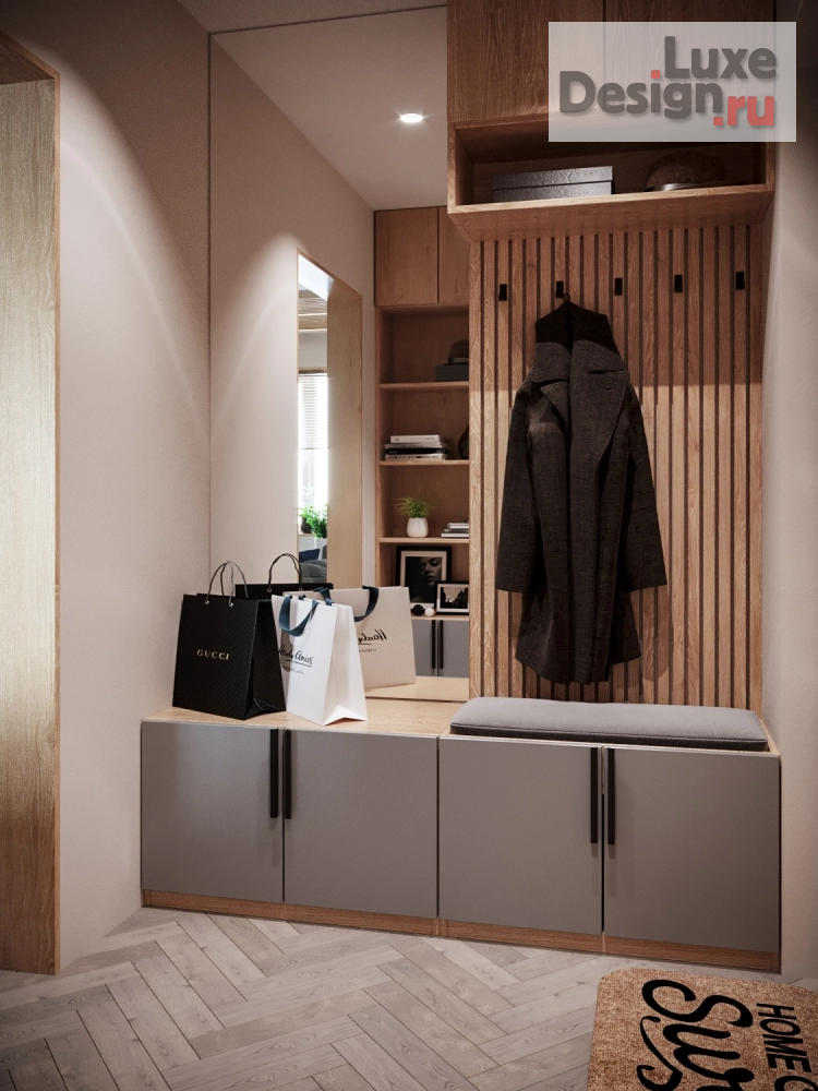 Дизайн интерьера квартиры "ЖК Адмирала Ушакова" (фото 3)