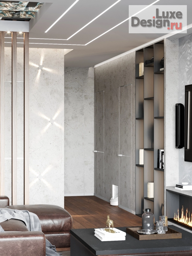 Дизайн интерьера трехкомнатной квартиры "Дизайн-проект квартиры в ЖК Вавилов Дом" (фото 5)