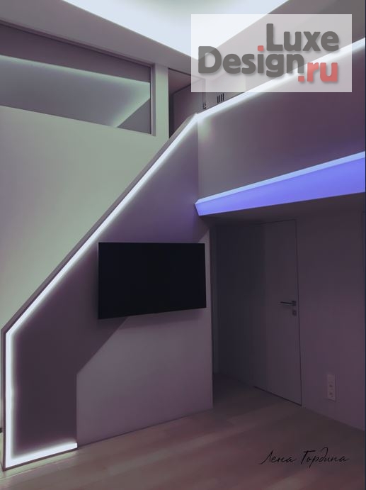 Дизайн интерьера четырехкомнатной квартиры "Интерьер пентхауса 110 м2 в ЖК Ботанический Сад " (фото 13)