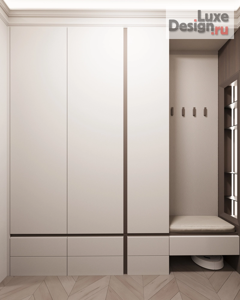 Дизайн интерьера квартиры "Квартира 120м2 на Фрунзенской Набережной" (фото 21)