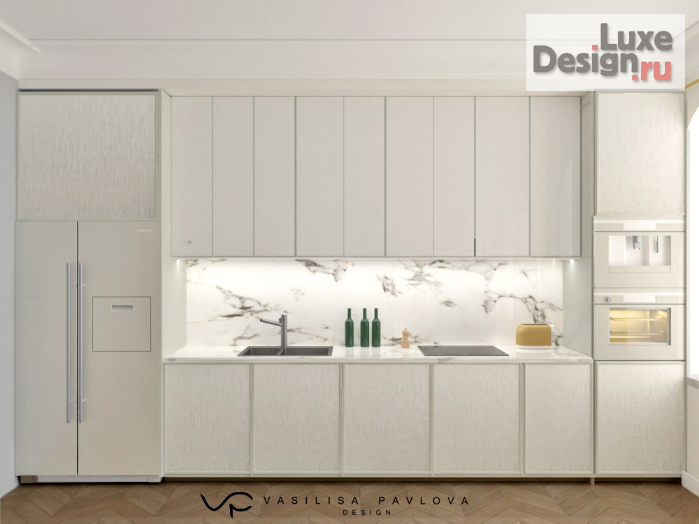 Дизайн интерьера четырехкомнатной квартиры "Роскошь тихого центра" (фото 2)