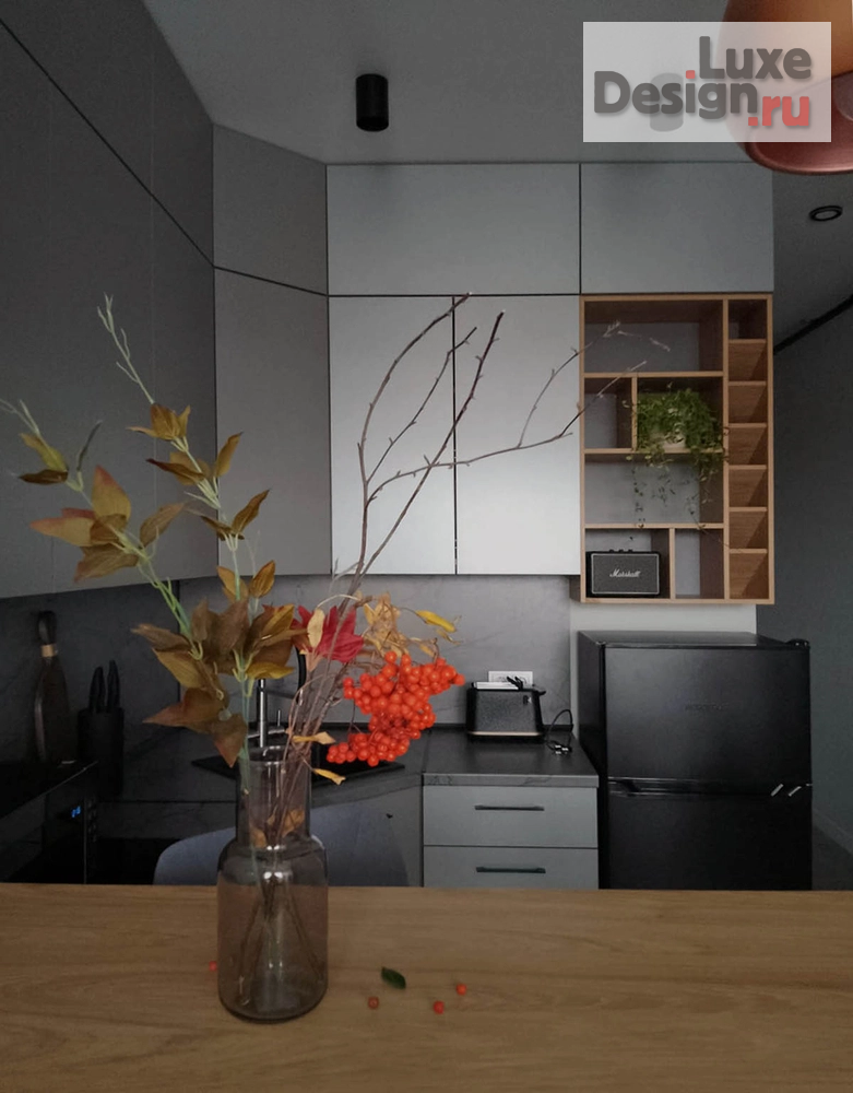 Дизайн интерьера квартиры студии "ЖК DOM SMILE" (фото 1) от дизайнера Svetlana Kirillova Дизайн интерьера квартиры студии "ЖК DOM SMILE" (фото 1)