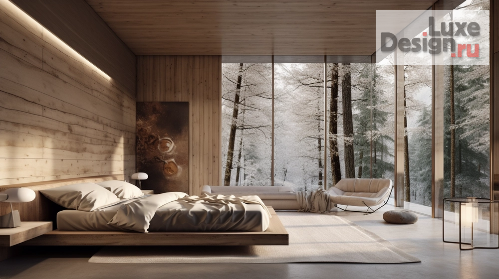 Дизайн интерьера загородного дома "Современный деревянный дом" (фото 11)