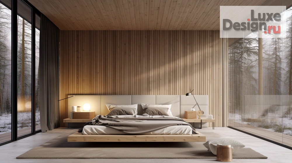 Дизайн интерьера загородного дома "Современный деревянный дом" (фото 13)