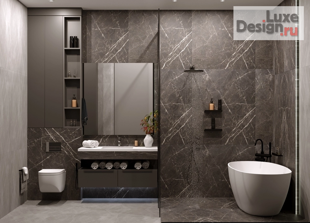 Дизайн интерьера четырехкомнатной квартиры "Стильный проект квартиры для молодой семьи" (фото 7)