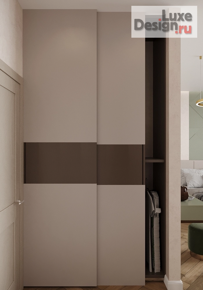 Дизайн интерьера частного дома "Загородный дом площадью 123 кв.м. Спальня родителей." (фото 8)