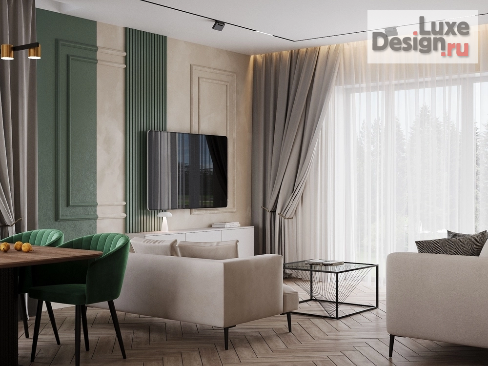 Дизайн интерьера частного дома "дом Аквамарин" (фото 23)