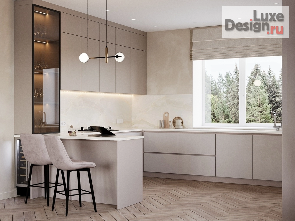 Дизайн интерьера частного дома "дом Аквамарин" (фото 25)