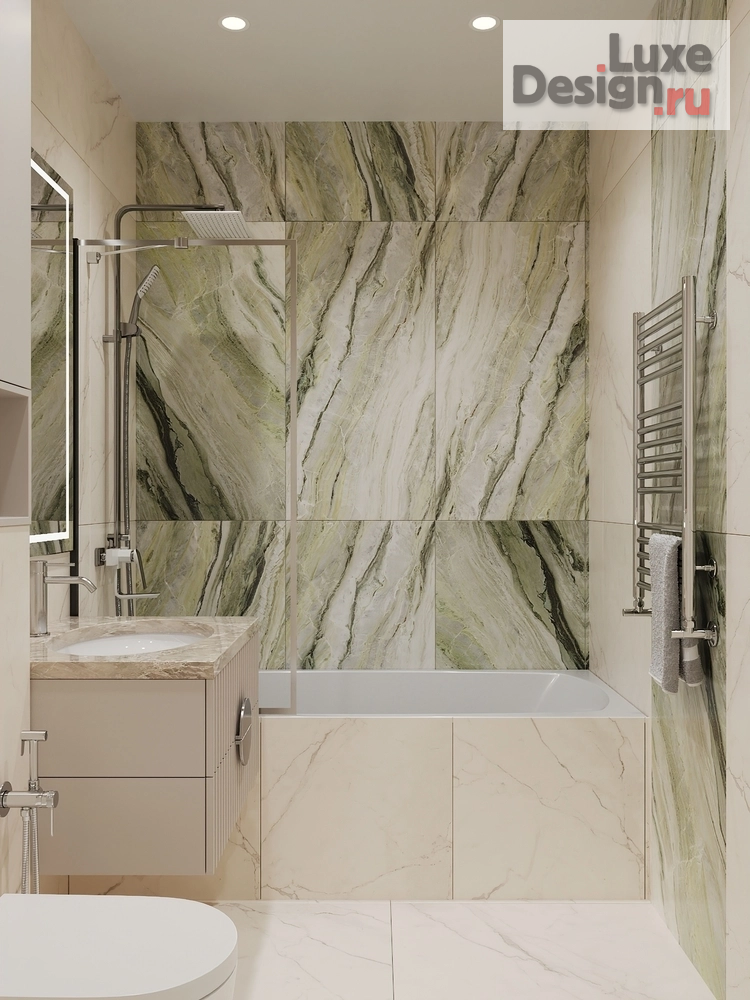 Дизайн интерьера частного дома "дом Аквамарин" (фото 17)