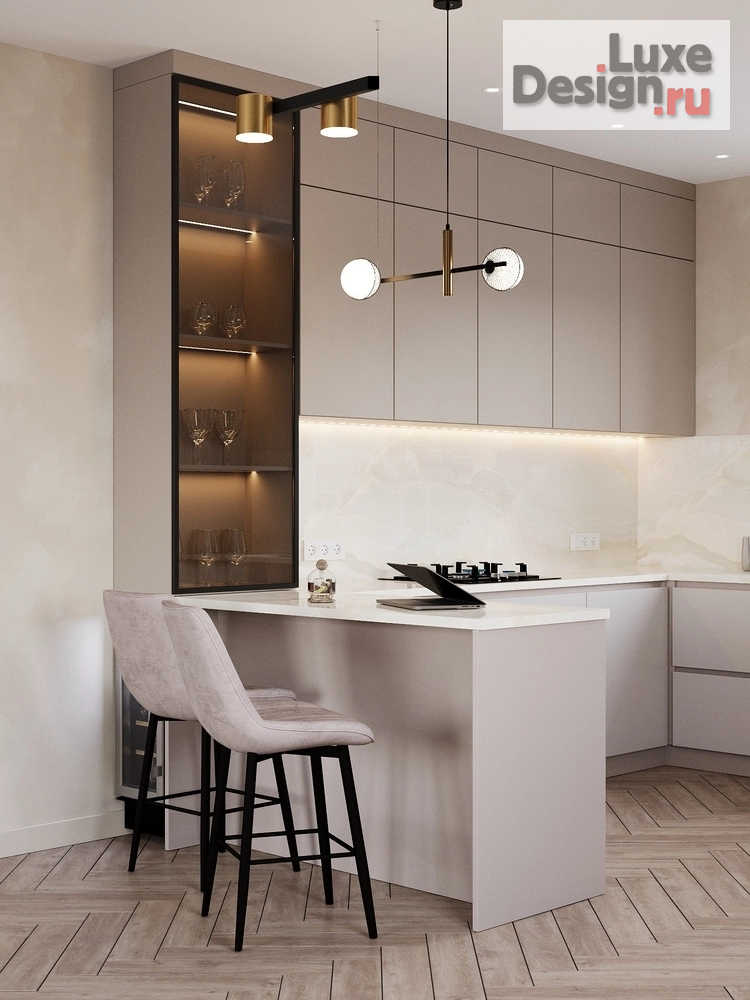 Дизайн интерьера частного дома "дом Аквамарин" (фото 14)