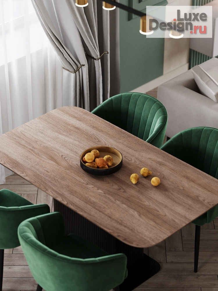 Дизайн интерьера частного дома "дом Аквамарин" (фото 22)