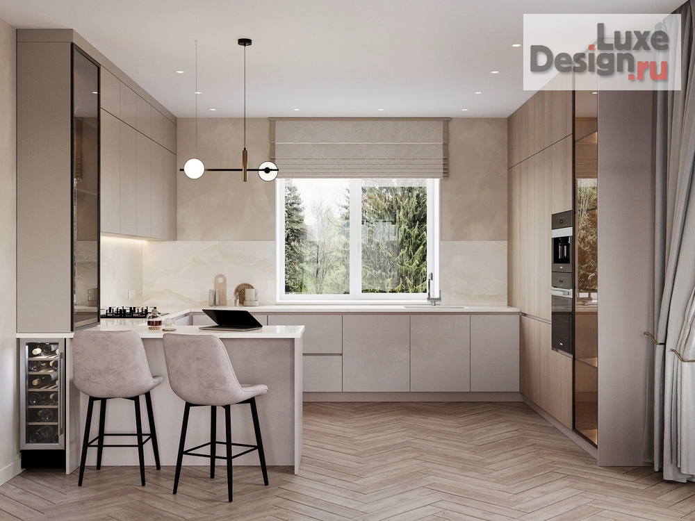 Дизайн интерьера частного дома "дом Аквамарин" (фото 32)