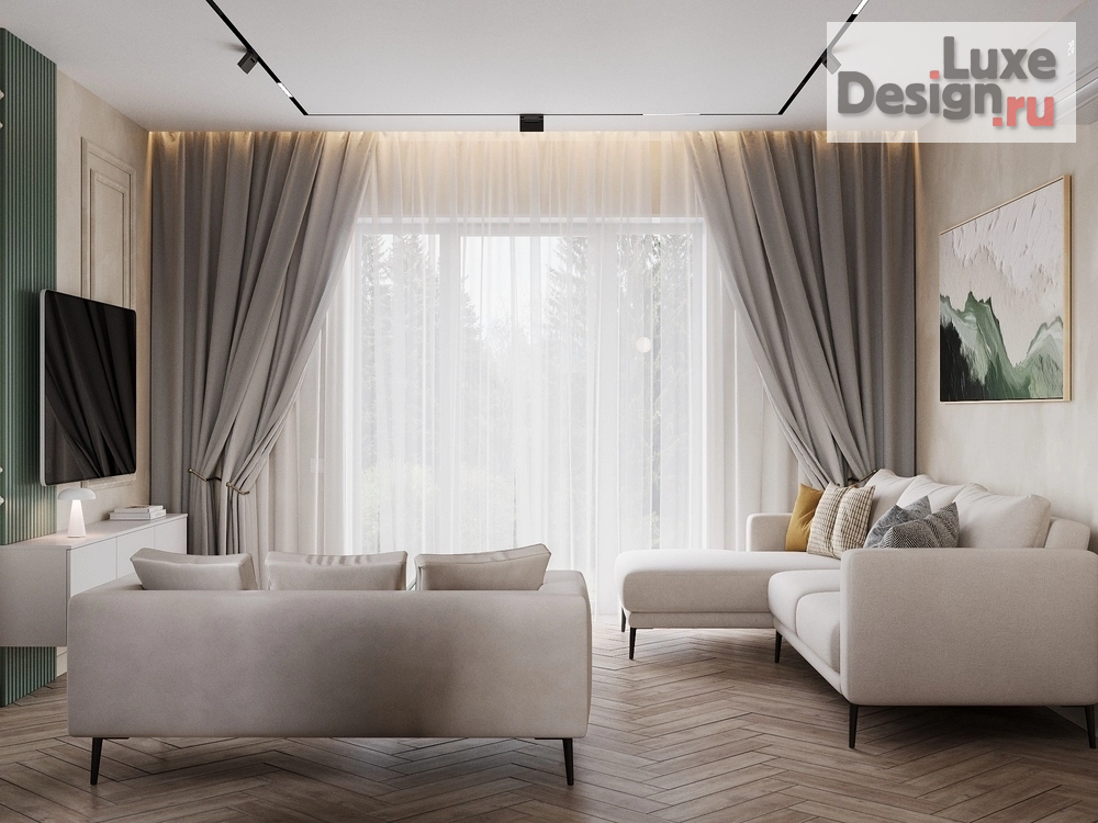 Дизайн интерьера частного дома "дом Аквамарин" (фото 33)