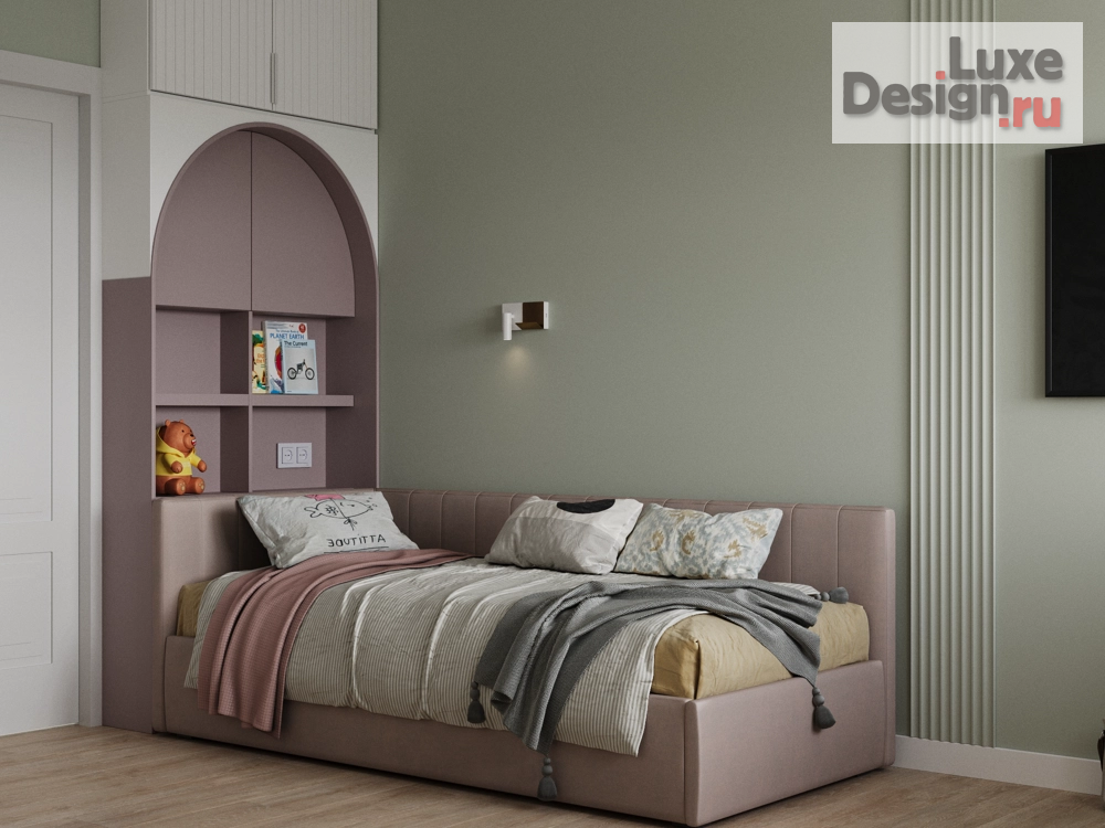 Дизайн интерьера двухкомнатной квартиры "ЖК Горожанин" (фото 10)