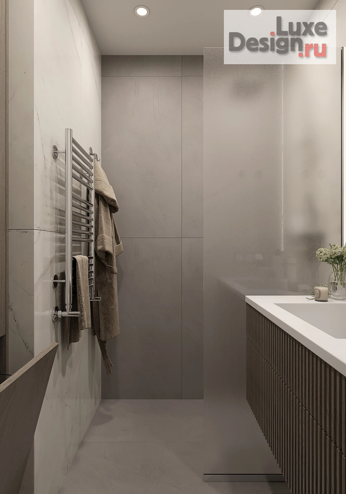 Дизайн интерьера квартиры "ЖК Метропарк" (фото 3)