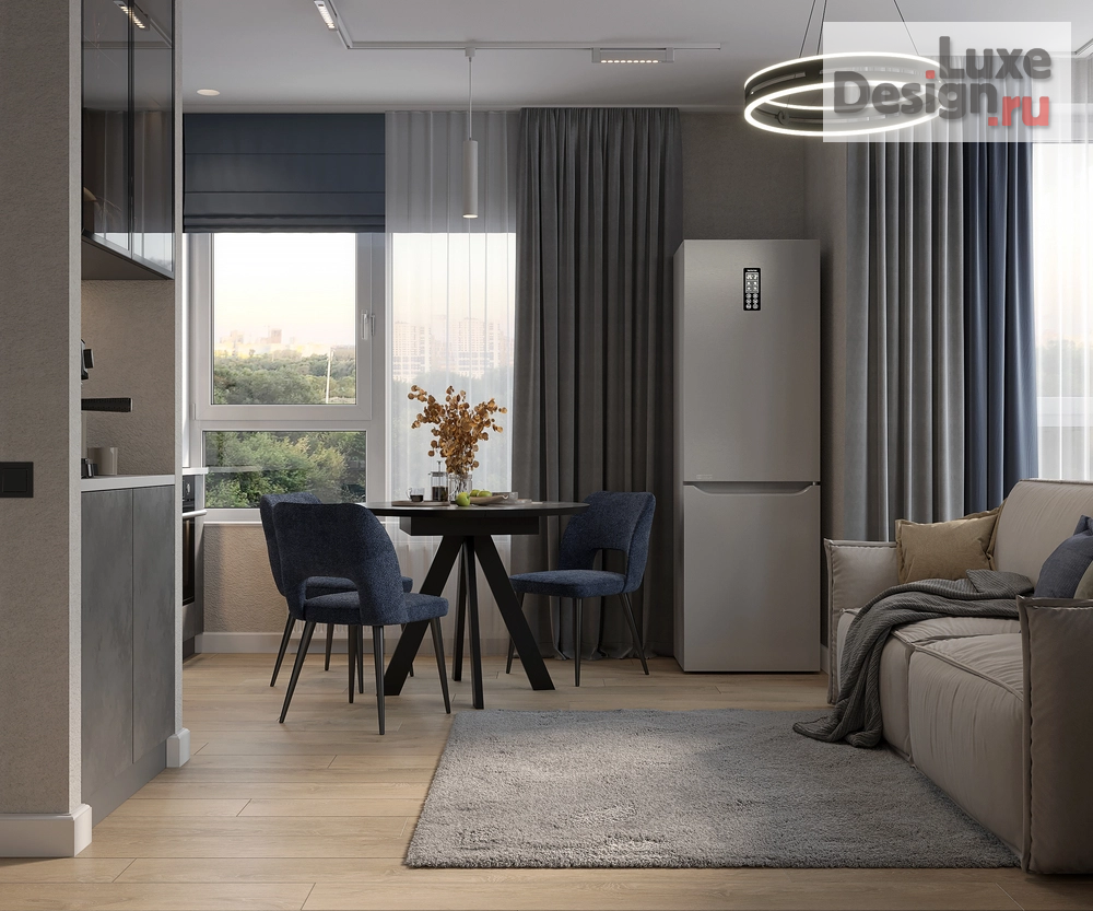 Дизайн интерьера квартиры "ЖК Метропарк" (фото 8)