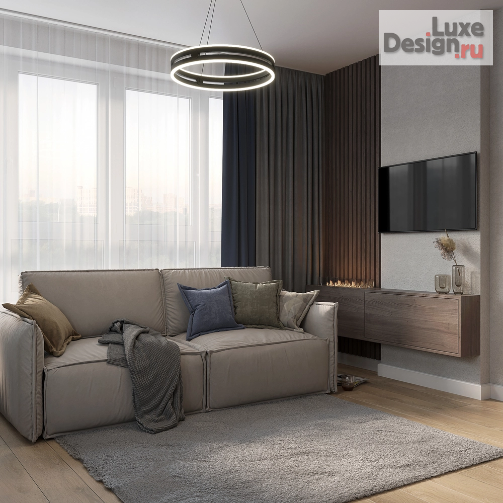 Дизайн интерьера квартиры "ЖК Метропарк" (фото 11)