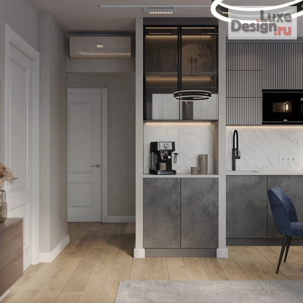 Дизайн интерьера квартиры "ЖК Метропарк" (фото 12)