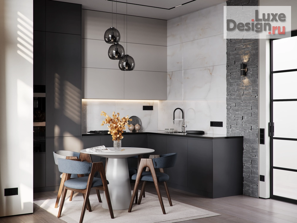 Дизайн интерьера трехкомнатной квартиры "ЖК олимпийский городок" (фото 11)