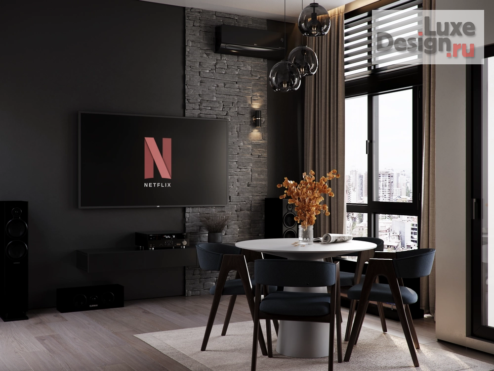 Дизайн интерьера трехкомнатной квартиры "ЖК олимпийский городок" (фото 15)