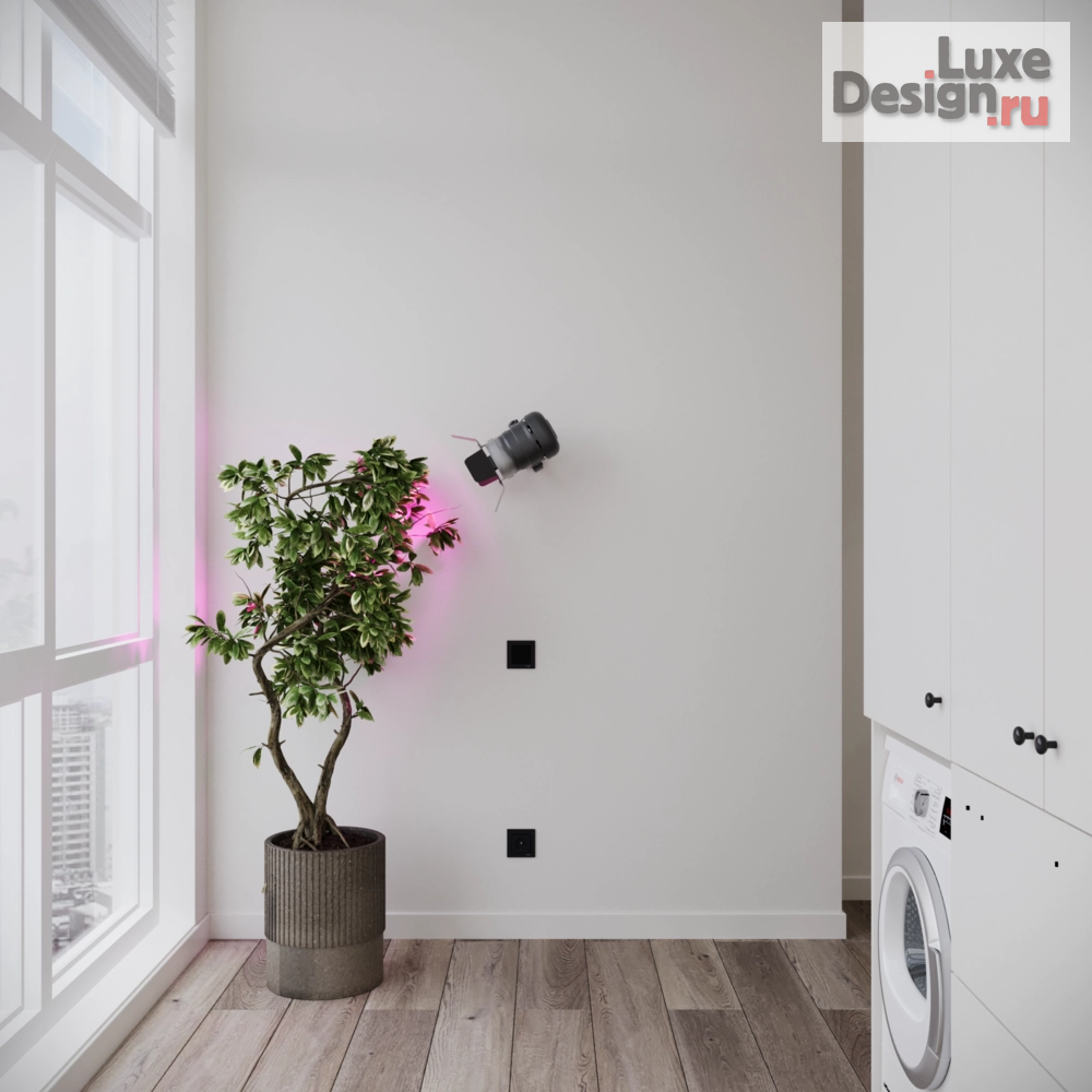 Дизайн интерьера трехкомнатной квартиры "ЖК олимпийский городок" (фото 17)