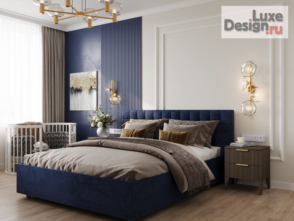 Дизайн интерьера двухкомнатной квартиры "ЖК Горожанин" (фото 3)