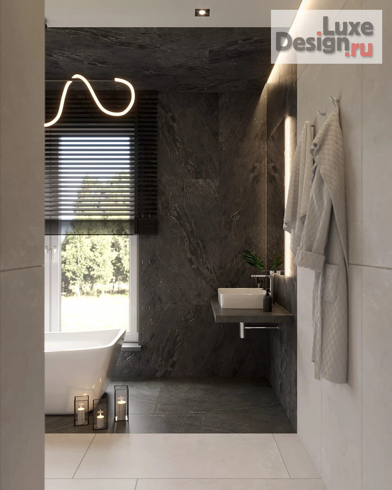 Дизайн интерьера загородного дома "Дизайн-проект частного дома" (фото 5) от дизайнера Москаленко Ольга Николаевна Дизайн интерьера загородного дома "Дизайн-проект частного дома" (фото 5)