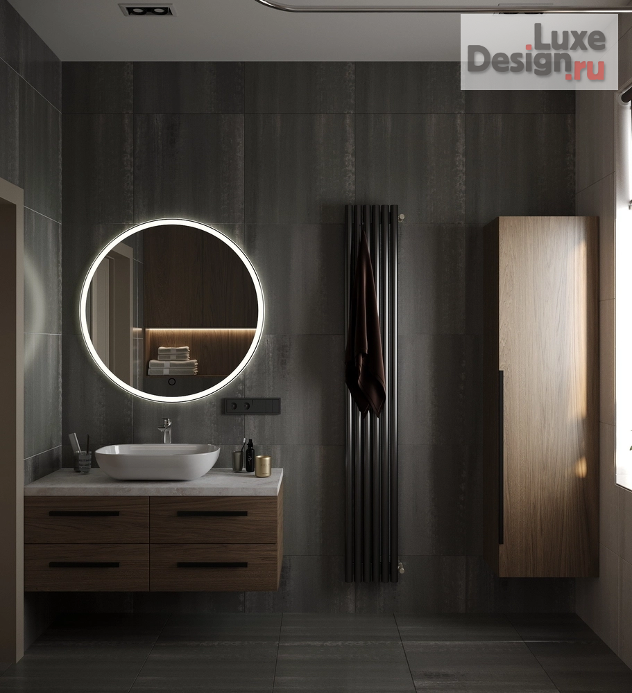 Дизайн интерьера частного дома "Загородный дом площадью 123 кв.м. Санузел и ванная." (фото 2)